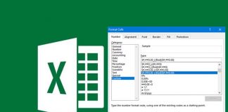 Custom Format Excel 2013