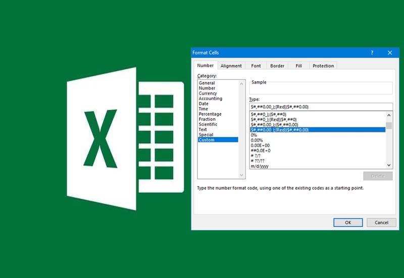 Cách sử dụng định dạng tùy chỉnh - Custom Format trong Microsoft Excel