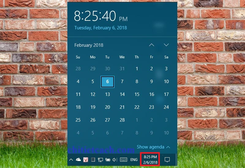 Hình ảnh 1: Định dạng thời gian Windows