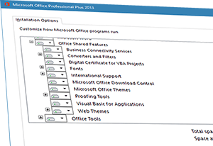 Cách thêm gói cài đặt Visual Basic Application trong Microsoft Office