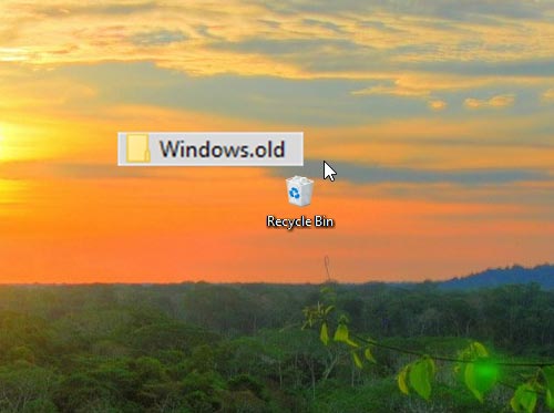 Cách xóa thư mục Windows Old cứng đầu trên Windows